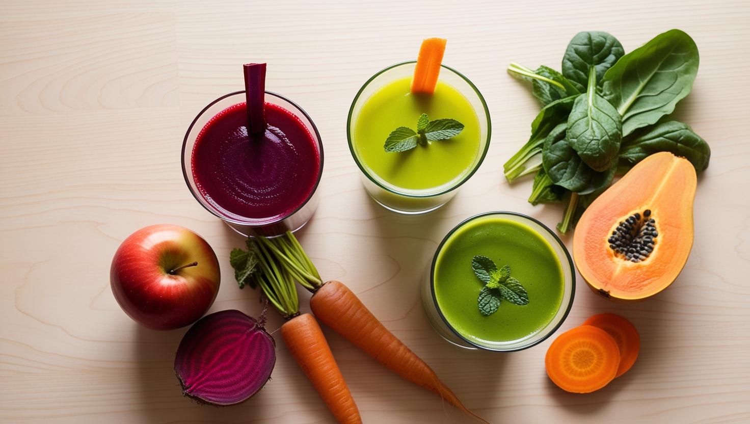 3 Healthy Juice Recipes You Can Make in Just 5 Minutes